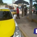 Taxistas se pelean por clientela